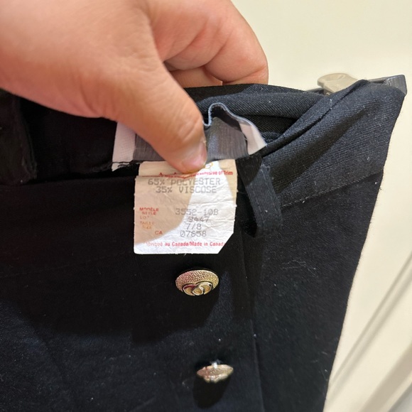 PRIMA DONNA | Vintage Black mini skirt - Picture 4 of 6